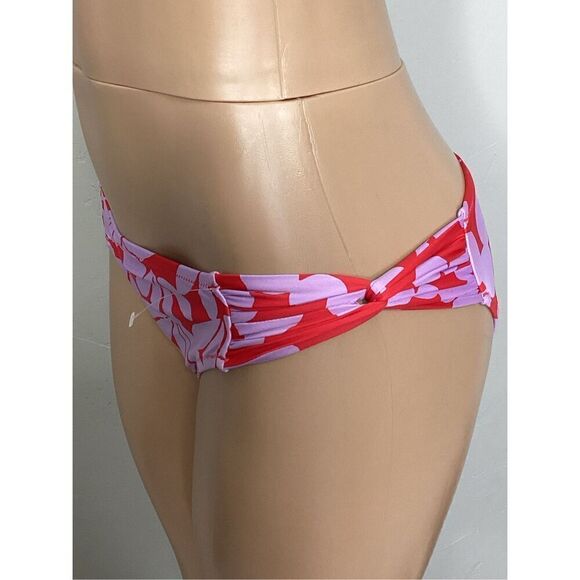New. Trina Turk red and lilac twist side bikini bottom. 8. Retails $79 - Picture 5 of 9